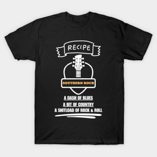 Southern Rock Music Recipe T-Shirt